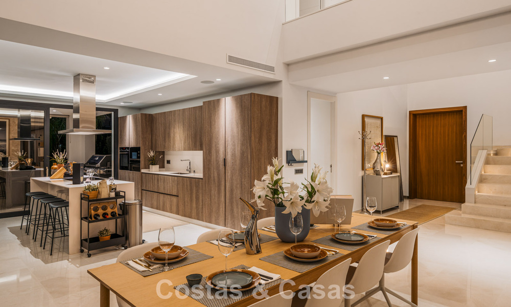 Contemporary luxury villa with minimalist design for sale in Nueva Andalucía, Marbella 808132