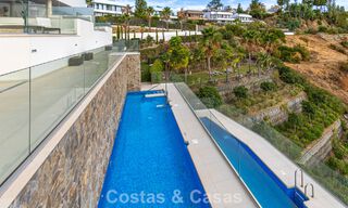 Modern apartment for sale with plunge pool and sea views in a boutique development in Nueva Andalucía’s golf valley, Marbella 808139 