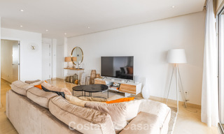 Modern apartment for sale with plunge pool and sea views in a boutique development in Nueva Andalucía’s golf valley, Marbella 808147 