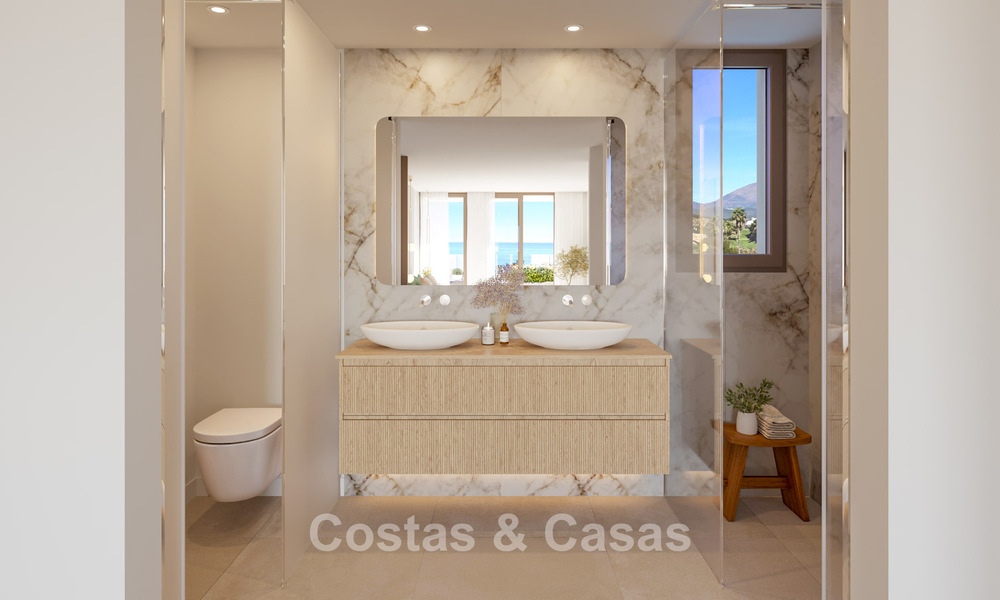 New luxury apartments for sale in a boutique development within walking distance of the beach in Casares, Costa del Sol 808154