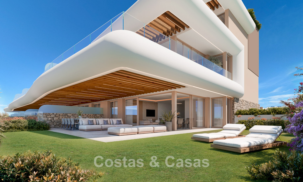 New luxury apartments for sale in a boutique development within walking distance of the beach in Casares, Costa del Sol 808156