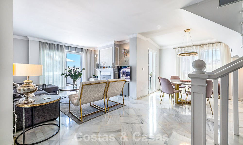 Charming townhouse for sale in a gated community just a stone’s throw from Puerto Banús, Marbella 808515