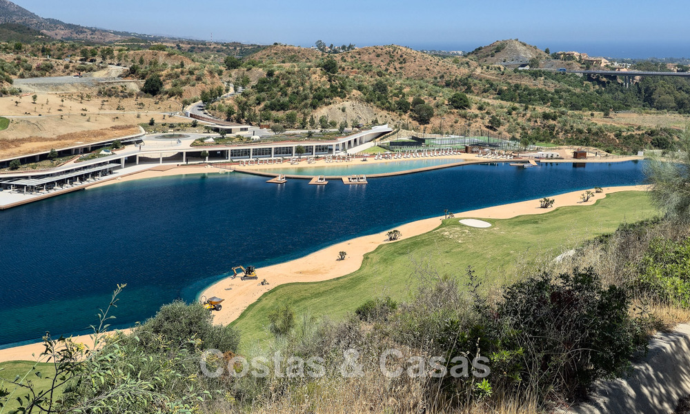 Contemporary luxury apartments for sale in a golf resort in the hills of Marbella - Benahavís 808675