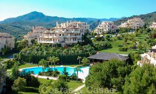 Luxury first line golf apartments to buy in the area of Marbella - Benahavis 23806 