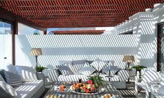 Beachfront luxury apartments for sale, Estepona, Costa del Sol with open sea views 9732 