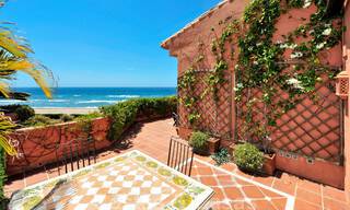 Exclusive beachfront penthouse apartment for sale, frontline beach of Los Monteros in Marbella 37171 