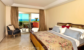 Exclusive beachfront penthouse apartment for sale, frontline beach of Los Monteros in Marbella 37175 