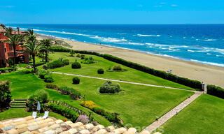 Exclusive beachfront penthouse apartment for sale, frontline beach of Los Monteros in Marbella 37194 