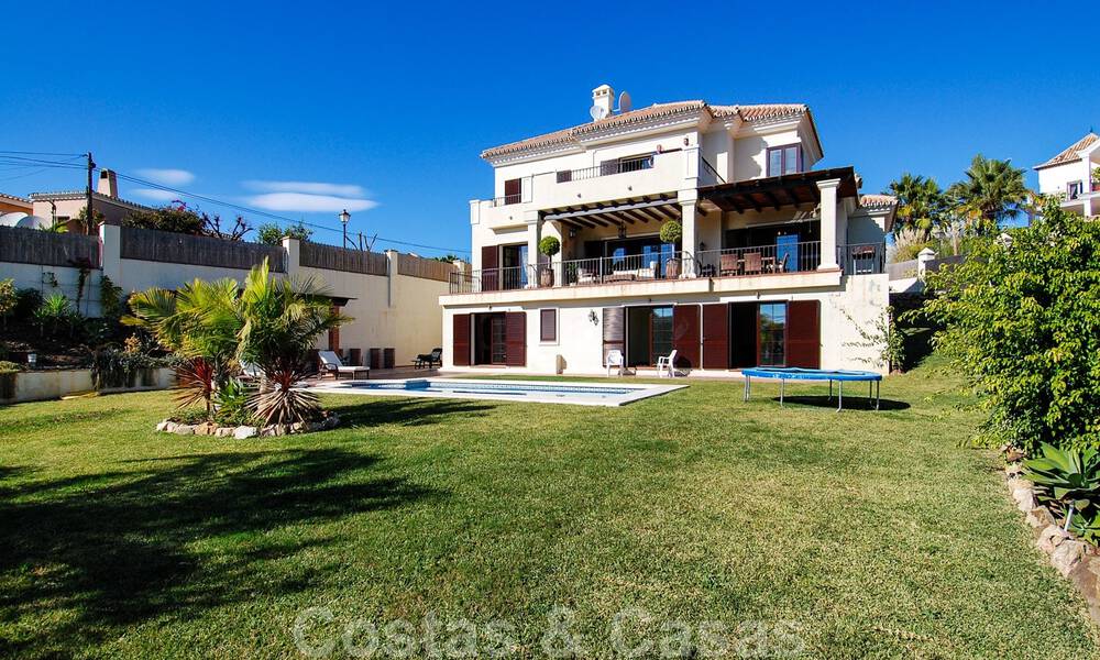 Exclusive modern andalusian villa to buy in Marbella East with sea views 30585