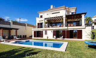 Exclusive modern andalusian villa to buy in Marbella East with sea views 30587 