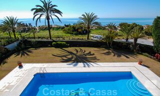 Beachfront exclusive villa for sale in prestigious urbanisation of East Marbella 30531 