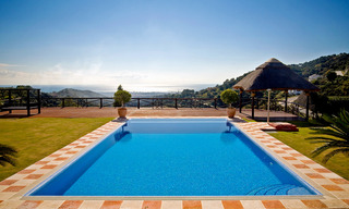 Exclusive Villa for sale with panoramic sea view in La Zagaleta, Marbella - Benahavis 30424 