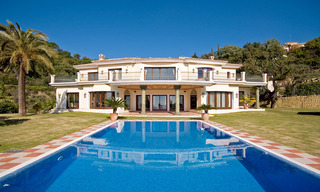 Exclusive Villa for sale with panoramic sea view in La Zagaleta, Marbella - Benahavis 30425 