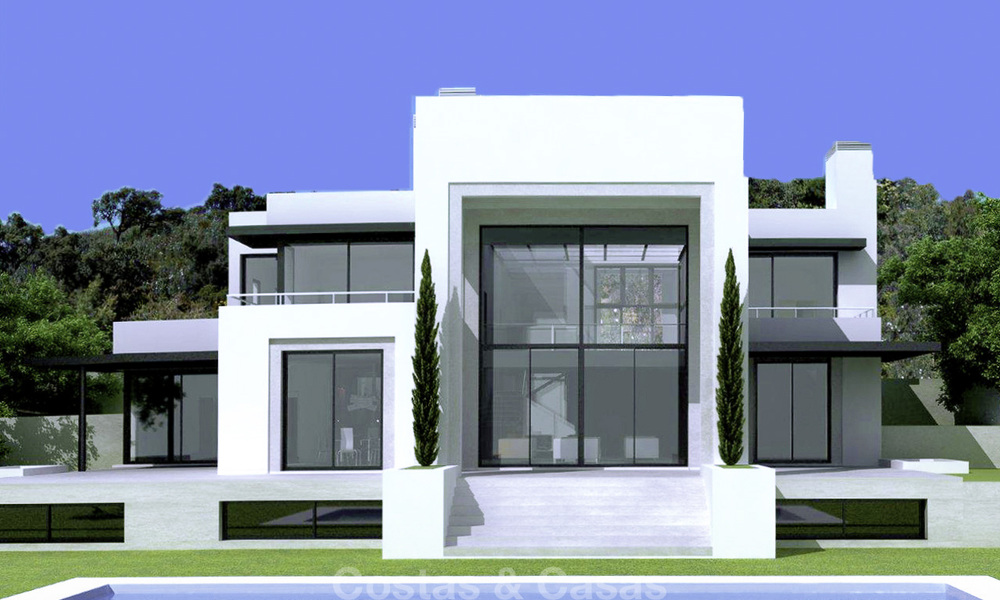 Modern new villa for sale in Marbella with unobstructed panoramic sea views 15824