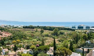 Apartments for sale within walking distance of all amenities and Puerto Banus and sea views in Nueva Andalucia, Marbella 1141 