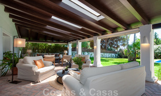 Traditional Mediterranean luxury villa on a large plot for sale on the Golden Mile in Marbella 44202 