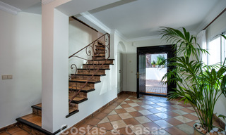 Traditional Mediterranean luxury villa on a large plot for sale on the Golden Mile in Marbella 44216 