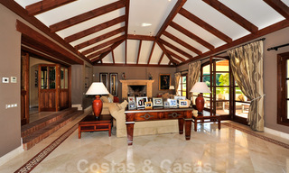 Charming luxury Andalusian style villa to buy in La Zagaleta, an exclusive golf resort in Marbella - Benahavis 20421 