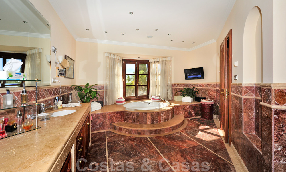Charming luxury Andalusian style villa to buy in La Zagaleta, an exclusive golf resort in Marbella - Benahavis 20424