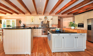 Charming luxury Andalusian style villa to buy in La Zagaleta, an exclusive golf resort in Marbella - Benahavis 20435 