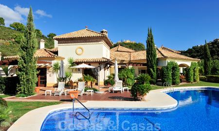 Charming luxury Andalusian style villa to buy in La Zagaleta, an exclusive golf resort in Marbella - Benahavis 20439