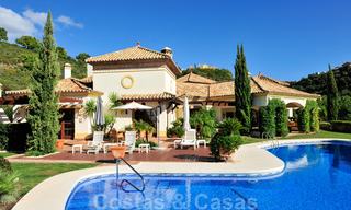 Charming luxury Andalusian style villa to buy in La Zagaleta, an exclusive golf resort in Marbella - Benahavis 20439 