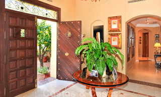 Charming luxury Andalusian style villa to buy in La Zagaleta, an exclusive golf resort in Marbella - Benahavis 20445 