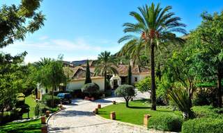Charming luxury Andalusian style villa to buy in La Zagaleta, an exclusive golf resort in Marbella - Benahavis 20448 