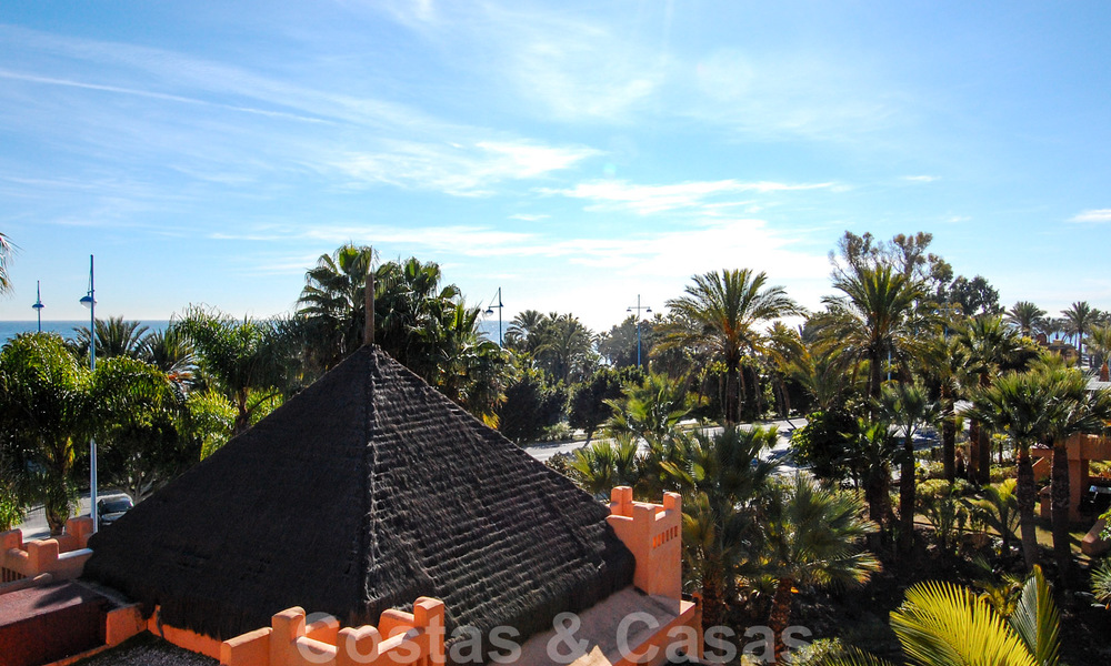 Luxury apartments and penthouses for sale on beachfront complex in San Pedro in Marbella 29893