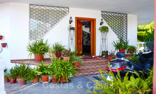 One of a kind villa for sale in a well-known area on the New Golden Mile in Estepona - Marbella 22734 
