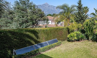 Modern luxury villa for sale in Nueva Andalucia's golf valley, walking distance to Puerto Banus, Marbella 51017 