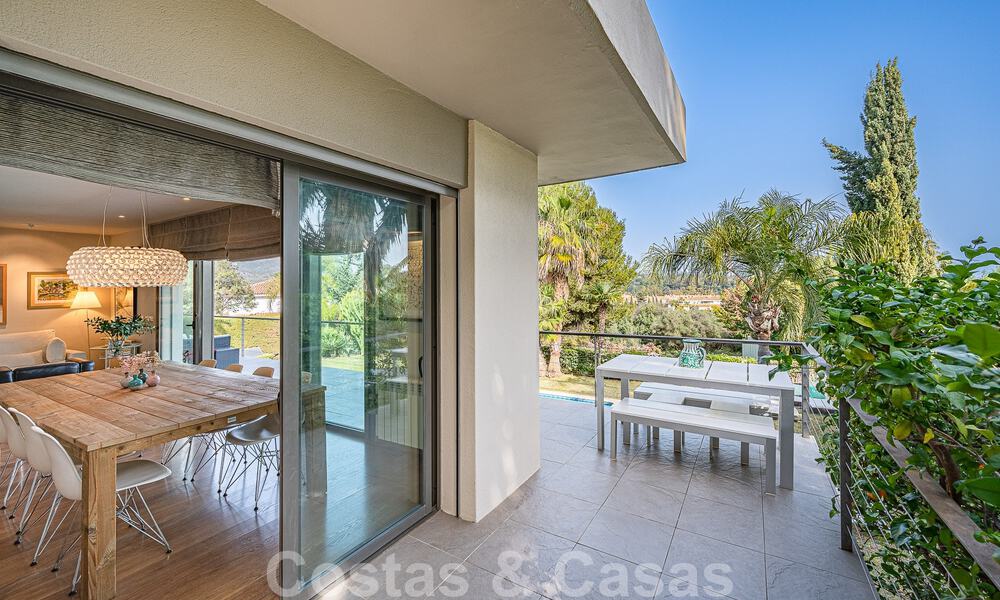 Modern luxury villa for sale in Nueva Andalucia's golf valley, walking distance to Puerto Banus, Marbella 51024