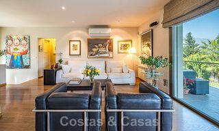 Modern luxury villa for sale in Nueva Andalucia's golf valley, walking distance to Puerto Banus, Marbella 51043 