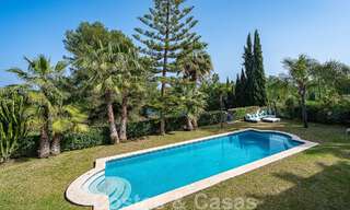 Modern luxury villa for sale in Nueva Andalucia's golf valley, walking distance to Puerto Banus, Marbella 51054 