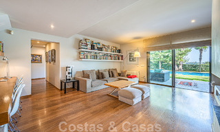 Modern luxury villa for sale in Nueva Andalucia's golf valley, walking distance to Puerto Banus, Marbella 51057 