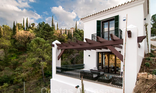 Luxury modern-Andalusian styled villa to buy in gated and secure community in Marbella - Benahavis 29485 