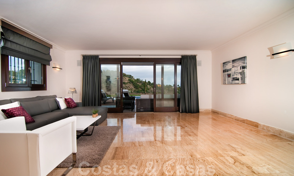 Luxury modern-Andalusian styled villa to buy in gated and secure community in Marbella - Benahavis 29550
