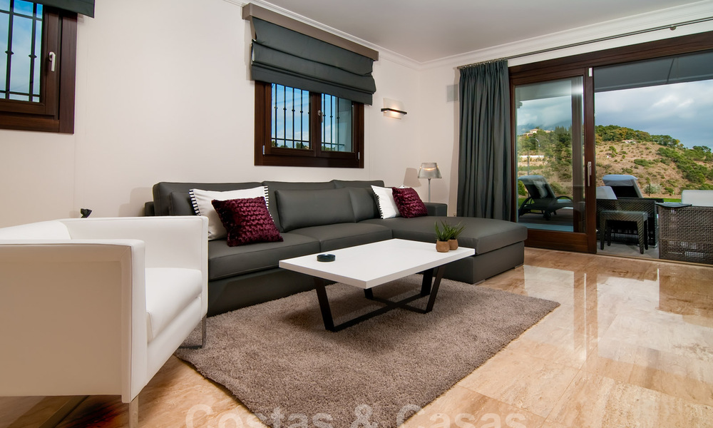 Luxury modern-Andalusian styled villa to buy in gated and secure community in Marbella - Benahavis 29553