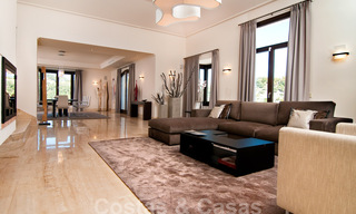 Luxury modern-Andalusian styled villa to buy in gated and secure community in Marbella - Benahavis 29563 