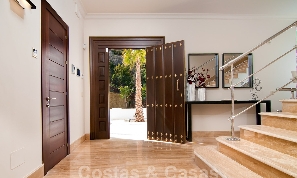 Luxury modern-Andalusian styled villa to buy in gated and secure community in Marbella - Benahavis 29564