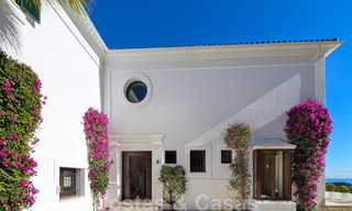 Luxury modern-Andalusian styled villa to buy in gated and secure community in Marbella - Benahavis 31580 