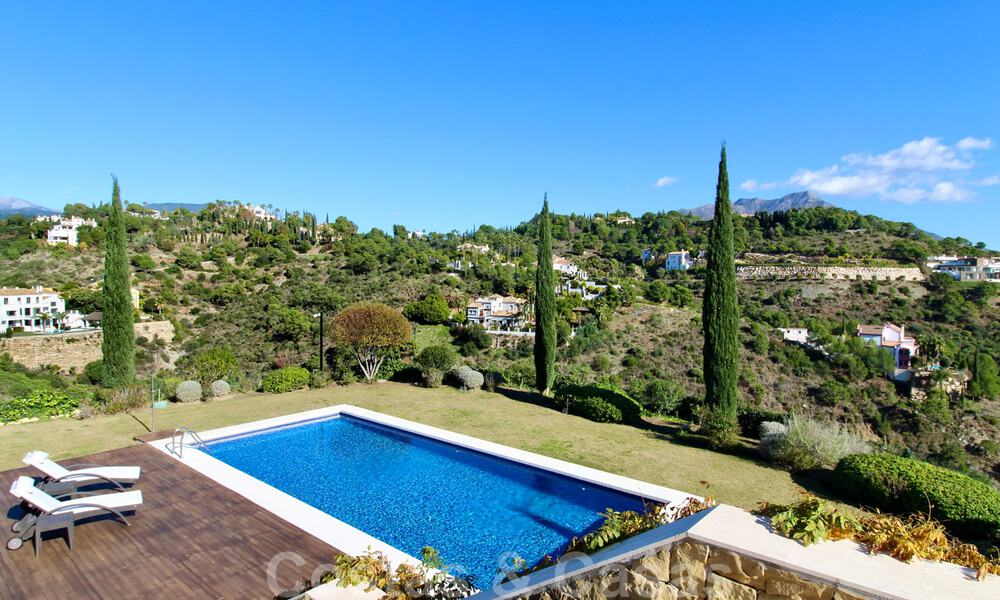 Luxury modern-Andalusian styled villa to buy in gated and secure community in Marbella - Benahavis 31588