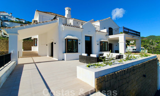 Luxury modern-Andalusian styled villa to buy in gated and secure community in Marbella - Benahavis 31589 
