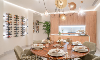 Luxury first line beach apartments for sale on the New Golden Mile, between Marbella and Estepona centre 795431 