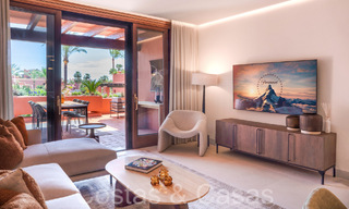 Luxury first line beach apartments for sale on the New Golden Mile, between Marbella and Estepona centre 795436 