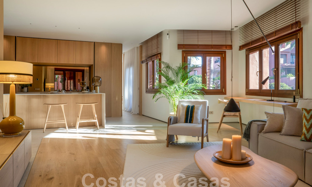 Luxury first line beach apartments for sale on the New Golden Mile, between Marbella and Estepona centre 795438