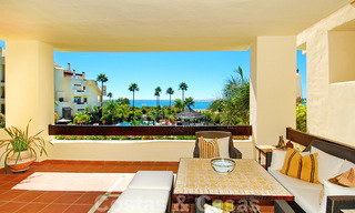 Luxury apartments for sale, frontline beach complex, New Golden Mile, Marbella - Estepona 26965 