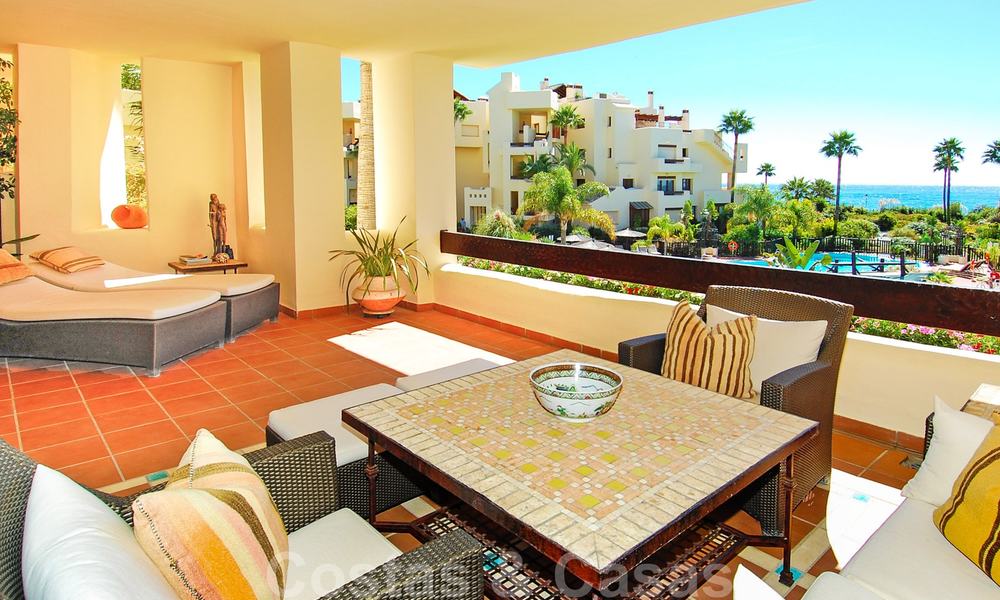 Luxury apartments for sale, frontline beach complex, New Golden Mile, Marbella - Estepona 26967