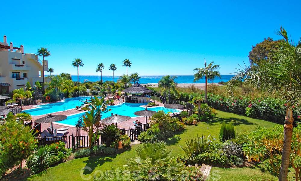 Luxury apartments for sale, frontline beach complex, New Golden Mile, Marbella - Estepona 26969