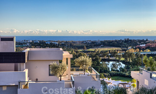 Ready to move in modern and luxury golf apartments for sale in Marbella - Benahavis with sea view 30592 